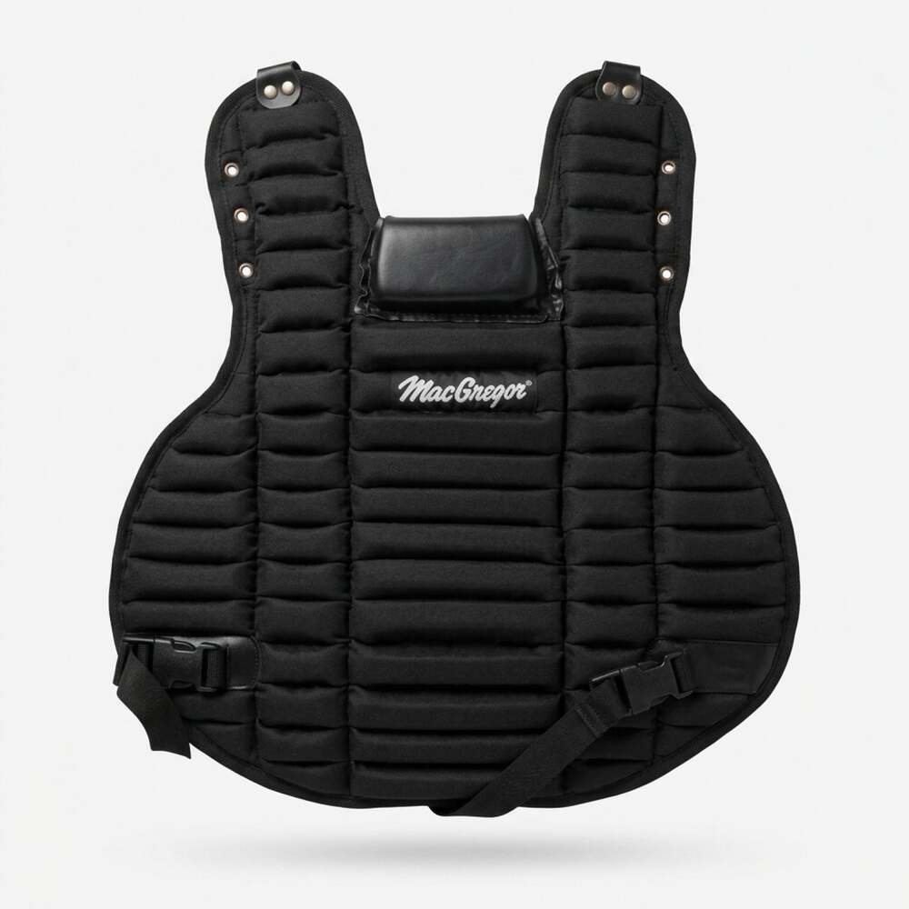 MacGregor Baseball Umpire Chest Protector Black